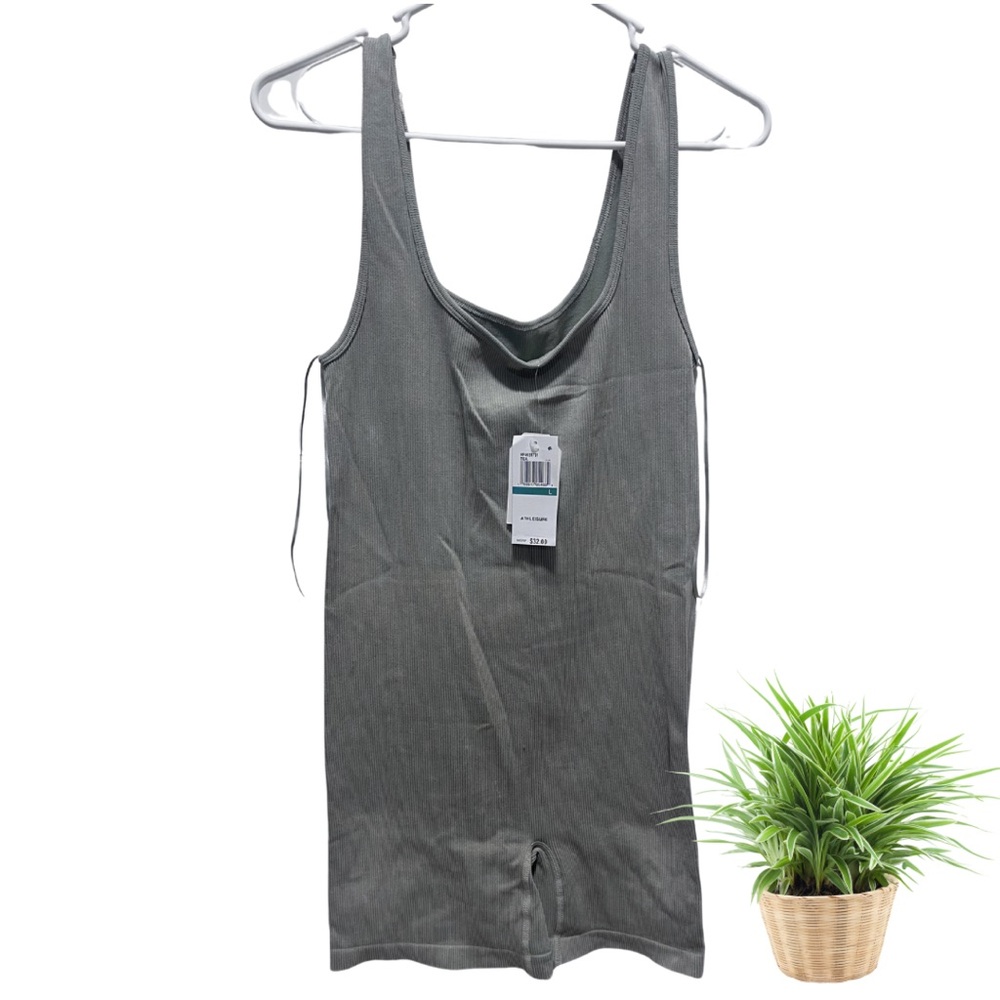 Hippie Rose Gray Sleeveless Romper